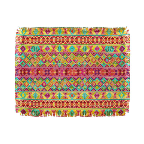 Sharon Turner Acid Weave Throw Blanket