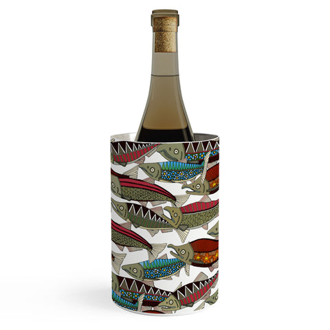 Sharon Turner Alaskan salmon white Wine Chiller