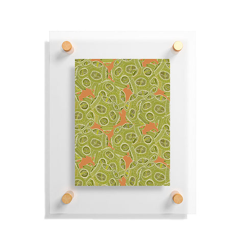 Sharon Turner algae Floating Acrylic Print