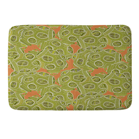 Sharon Turner algae Memory Foam Bath Mat