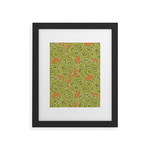 Sharon Turner algae Framed Art Print
