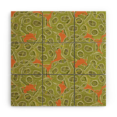 Sharon Turner algae Wood Wall Mural