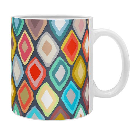 Sharon Turner Almas diamond ikat Coffee Mug