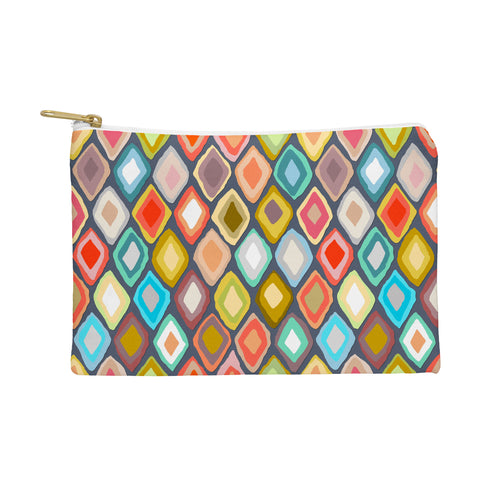 Sharon Turner Almas diamond ikat Pouch