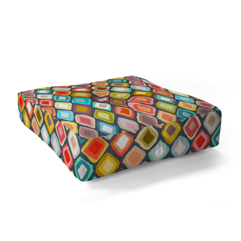 Sharon Turner Almas diamond ikat Floor Pillow Square