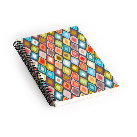 Sharon Turner Almas diamond ikat Spiral Notebook
