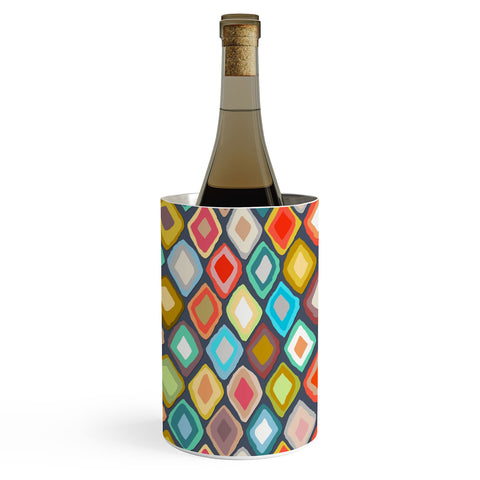 Sharon Turner Almas diamond ikat Wine Chiller