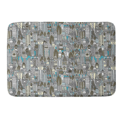 Sharon Turner Aluminum City Memory Foam Bath Mat