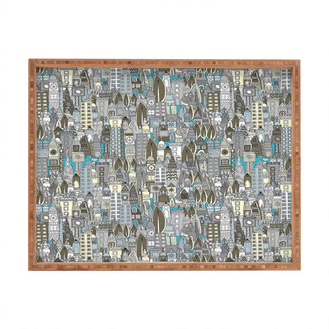 Sharon Turner Aluminum City Rectangular Tray