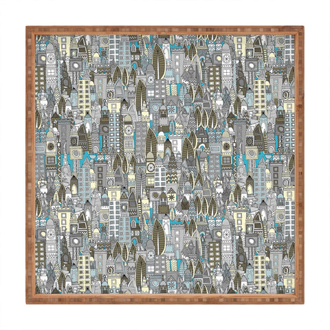 Sharon Turner Aluminum City Square Tray