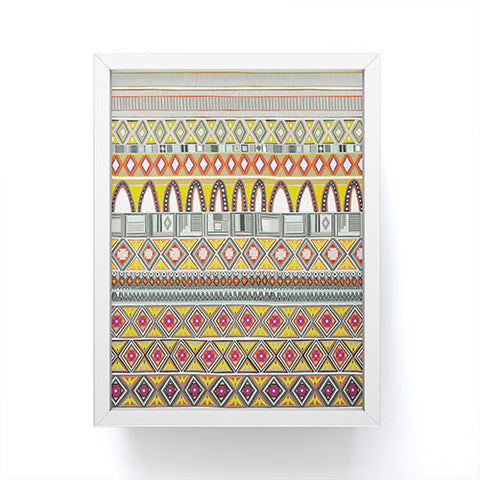 Sharon Turner amber veneto Framed Mini Art Print