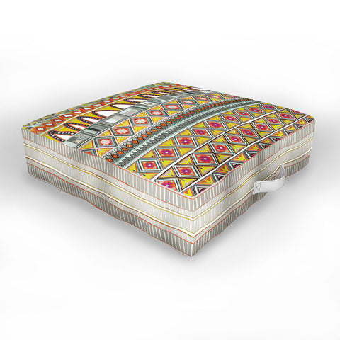 Sharon Turner amber veneto Outdoor Floor Cushion