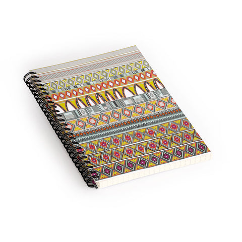 Sharon Turner amber veneto Spiral Notebook
