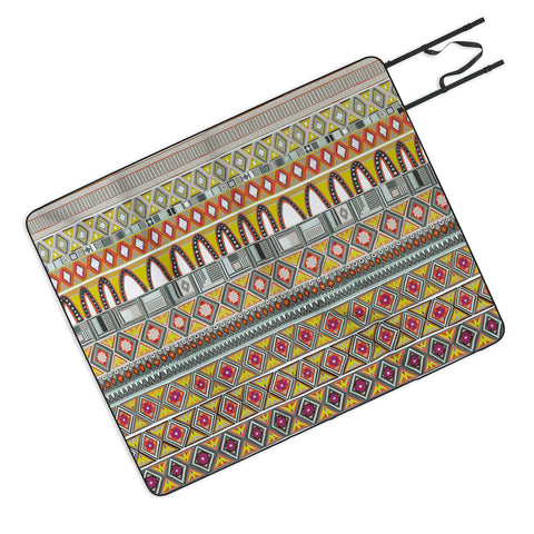 Sharon Turner amber veneto Picnic Blanket