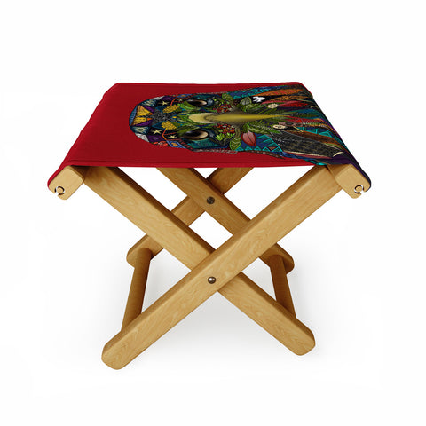 Sharon Turner American Eagle Folding Stool