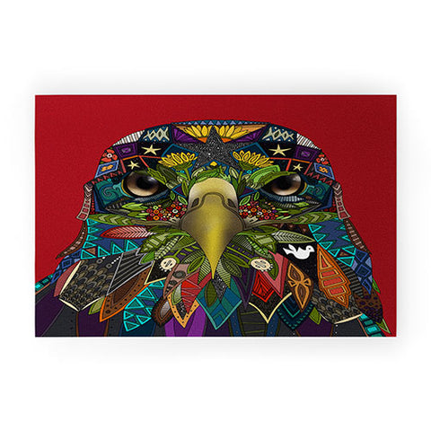 Sharon Turner American Eagle Welcome Mat