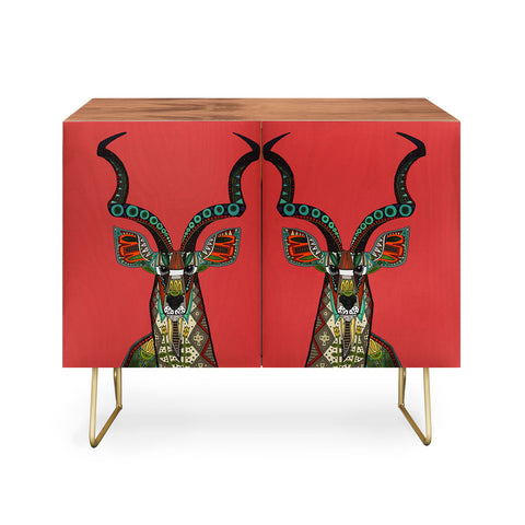 Sharon Turner antelope red Credenza