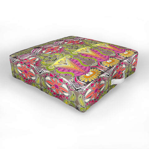 Sharon Turner Aphrodites Garden Outdoor Floor Cushion