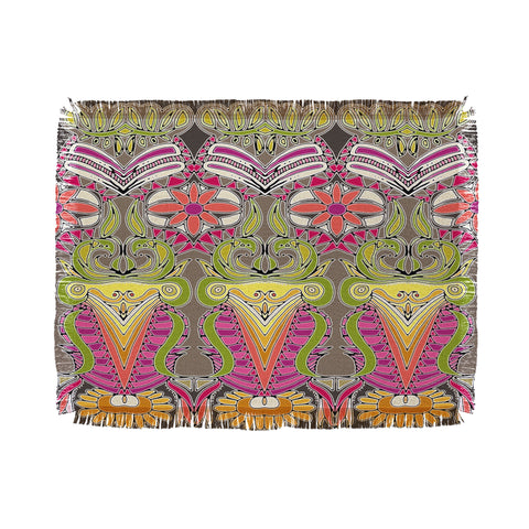 Sharon Turner Aphrodites Garden Throw Blanket