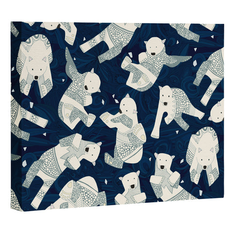 Sharon Turner arctic polar bears Art Canvas