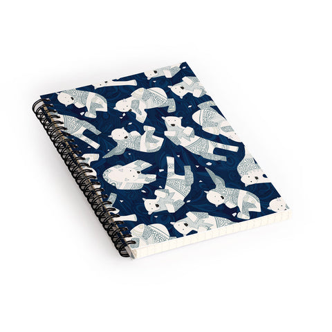 Sharon Turner arctic polar bears Spiral Notebook