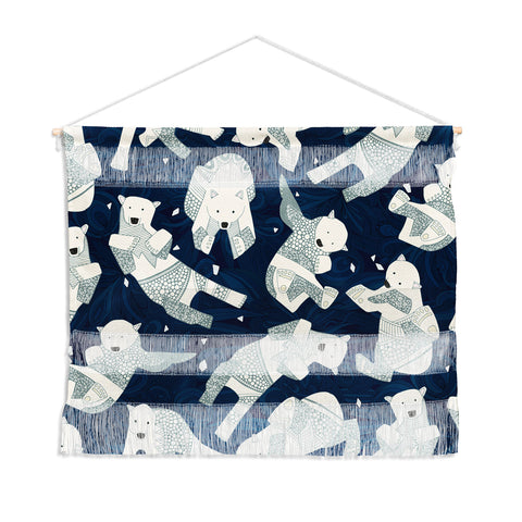 Sharon Turner arctic polar bears Wall Hanging Landscape