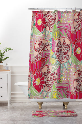 Sharon Turner Arilicious Shower Curtain And Mat