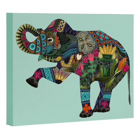Sharon Turner asian elephant Art Canvas