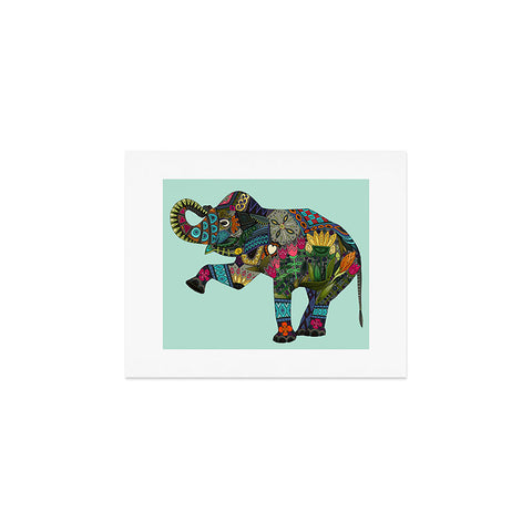Sharon Turner asian elephant Art Print