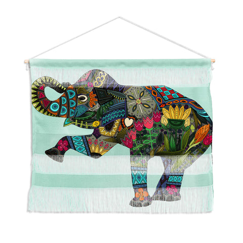 Sharon Turner asian elephant Wall Hanging Landscape
