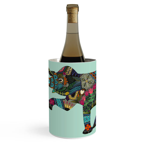 Sharon Turner asian elephant Wine Chiller