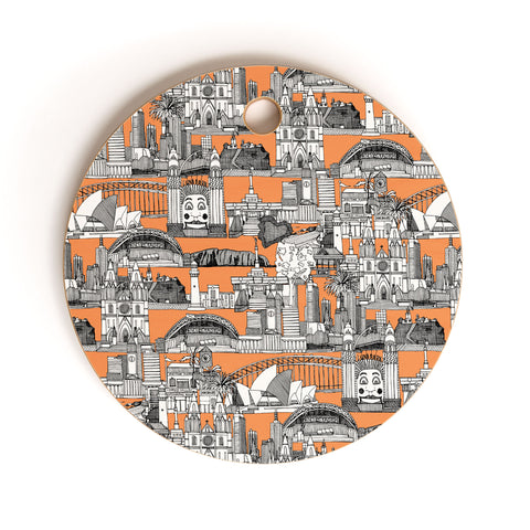 Sharon Turner Australia Cutting Board Round