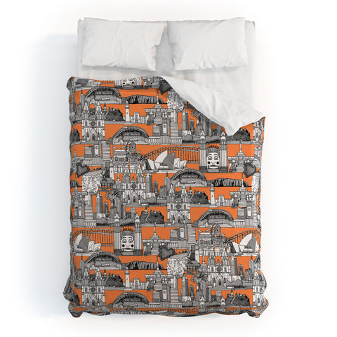 Sharon Turner Australia Duvet Cover