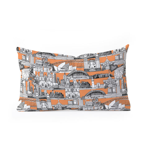 Sharon Turner Australia Oblong Throw Pillow