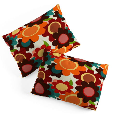 Sharon Turner Autumn Flowers Pillow Shams