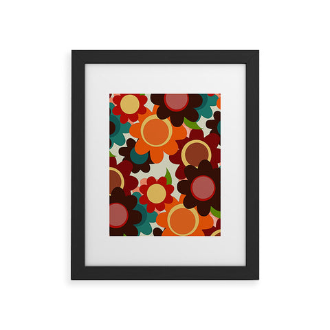 Sharon Turner Autumn Flowers Framed Art Print