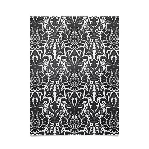 Sharon Turner Aya damask Poster
