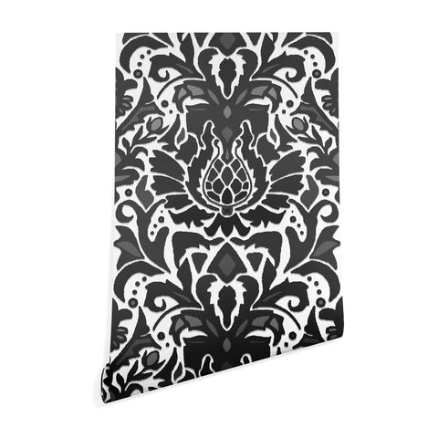 Sharon Turner Aya damask Wallpaper
