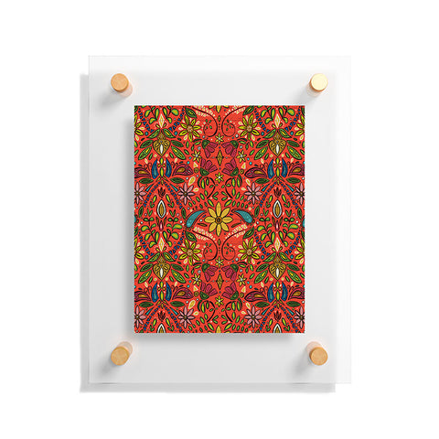 Sharon Turner aziza fire Floating Acrylic Print