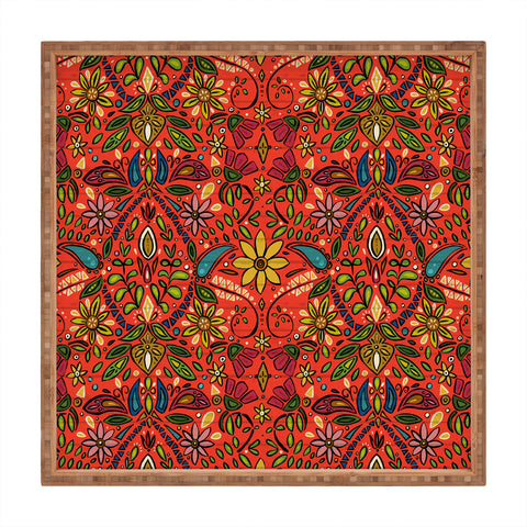 Sharon Turner aziza fire Square Tray