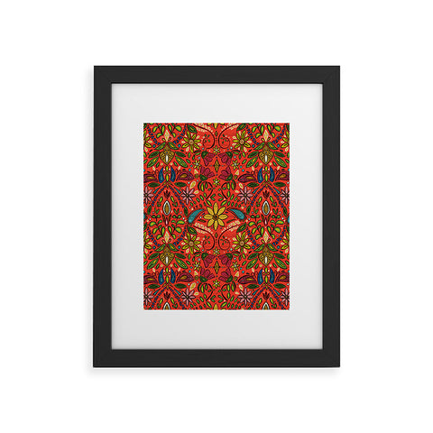 Sharon Turner aziza fire Framed Art Print