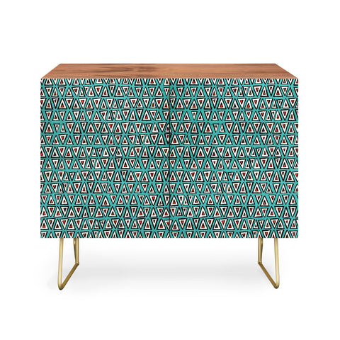 Sharon Turner aziza shakal turquoise Credenza