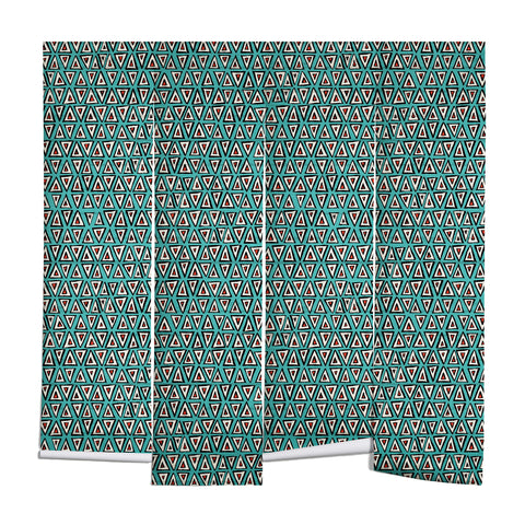 Sharon Turner aziza shakal turquoise Wall Mural
