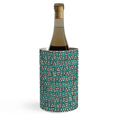Sharon Turner aziza shakal turquoise Wine Chiller