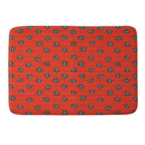 Sharon Turner aziza zuhur fire Memory Foam Bath Mat