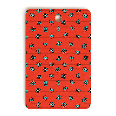 Sharon Turner aziza zuhur fire Cutting Board Rectangle