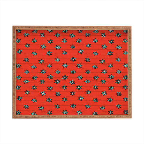 Sharon Turner aziza zuhur fire Rectangular Tray