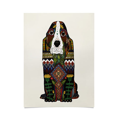 Sharon Turner Basset Hound love Poster