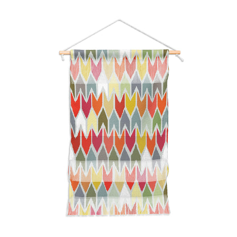 Sharon Turner Beach House Ikat Chevron Wall Hanging Portrait