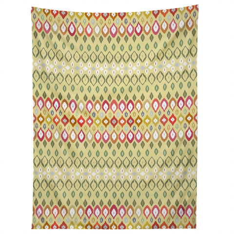 Sharon Turner Beach House Ikat Pattern Tapestry